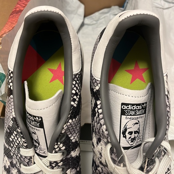 Adidas originals Stan Smith snakeskin shoes sneakers EH0151 new mens size 11 - Picture 10 of 15